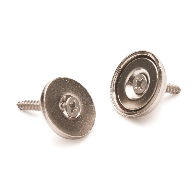 Stainless Steel Magnetic Latch - 3/4" Diameter, 20 lbs Holding Strength
